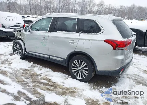 2020 Mitsubishi Outlander Sel 2.4 S-Awc из США, поврежденный, VIN JA4AZ3A30LZ024393